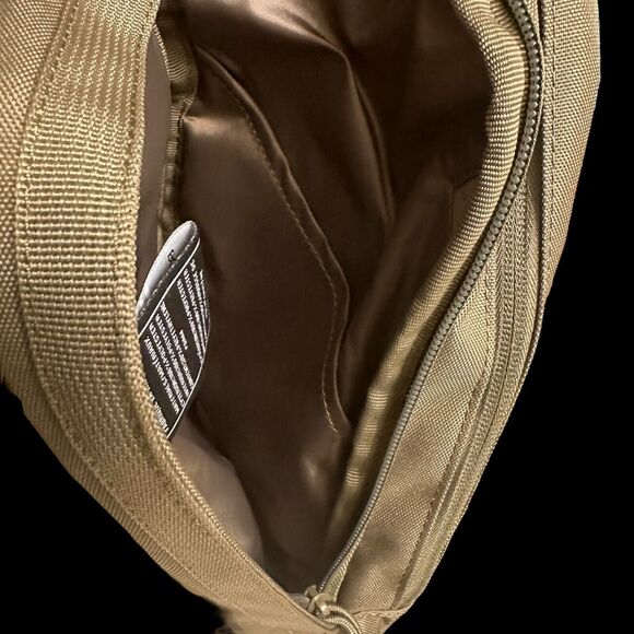 Highland Tactical Adjustable Sling Bag CarryConceal Molle Webbing Army Green NEW - Picture 9 of 10